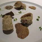 フロリレージュ - フォアグラとエシャロット、トリュフのシフォン・ケーキ2