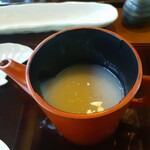 十割手打 そば処 百百百百 - 蕎麦湯