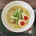 中華そば まる乃 - 塩　950円
                                玉子150円