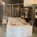 オット エ セッテ 大分 - 地獄蒸しの宿泊者用の調理場なのかな？