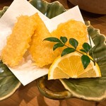 魚菜屋 常峰 - とうもろこしの天麩羅