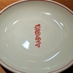 すっぴん - 小皿の『バカワライ』お店の楽しい雰囲気そのもの♪