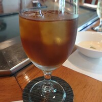 利心 - 烏龍茶(*´・ω-)b お友達は,ジンジャエール♪