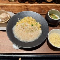 TexturA - カニあんかけ焼飯と焼売