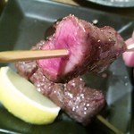 ふんわり柔らか 牛ロース断面