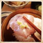 自然屋 - アユの刺身