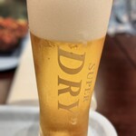 津軽南田温泉 アップルランド - ドリンク写真:生ビール