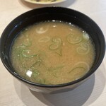 佐渡廻転寿司 弁慶 - あら汁