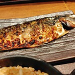 炭火焼干物定食 しんぱち食堂 - さば文化干し
