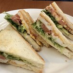 ラ・パレット - チーズエッグトースト680円