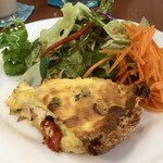 ラ・パレット - キッシュ&サラダセット1500円