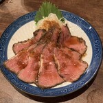 串あげ草馬 - ローストビーフ　厚みが立派よ