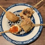 串あげ草馬 JR高槻店 - どれも美味い２