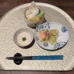 串あげ草馬 - 突き出し　洒落てるね