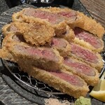 牛の達人 - 国産上ロースかつ定食　1,480円