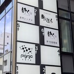 牛の達人 - 当該ビルの案内板