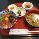 星月 - 料理写真:まぐろ漬け御飯