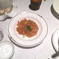 中国飯店 琥珀宮 - スープをかける前