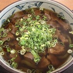 よしまる - よもぎ肉肉うどん