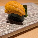 鮨 季らく - 雲丹の軍艦