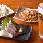すし酒場 まつばら - ちょい飲みセット