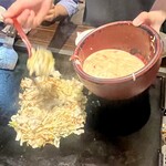 お好み焼き もんじゃ 夢家族 - ・夢家族もんじゃ