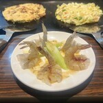 お好み焼き もんじゃ 夢家族 - ・海老