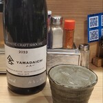 煮干そば 流。 - 前割り