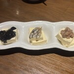 居・食・酒 ちんまーやー - 珍味３種盛