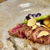 森の鉄板ダイニング まるやま苑 - はちみつ牛ステーキ丼
