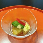 京懐石 美濃吉 竹茂楼 - 冷し鉢