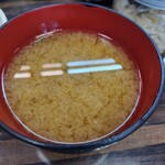 天ぷら食堂 若鷹 - 味噌汁