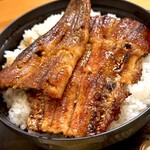 炭火焼うなぎ 東山物産 - 中丼
