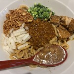 長男、おかわしゅん - カレーまぜそば2