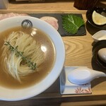 麺処 鶴舞屋 - 冷やし煮干そば（大盛り）