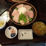 本家鮪屋 伊豆高原本店 - 炙燒頭部鮪魚丼