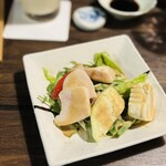 BANSAN 京色 - 水茄子、豆腐、若鶏のサラダ