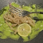 クラフタル - ソースと良く絡めて頂きます。