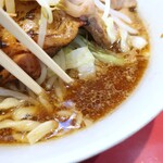 ラーメン二郎 - スープ