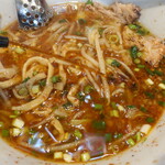 ラーメン二郎 - 赤酢投入～♪