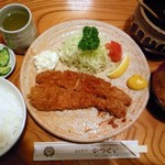 とんかつ かつせい - ロースカツ定食￥１０００