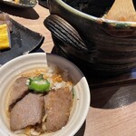 由布まぶし心 金鱗湖本店 - 3杯目はお出汁でお茶漬けに♡