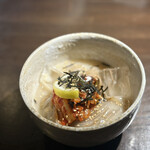 炭火焼肉 焼きしゃぶ にく式 - 冷麺