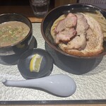 中華蕎麦 ひら井 - 国産チャーシューつけそば並