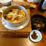 釜めし菜時記 さき亭 - 季節の釜めし、穴子ときゅうり