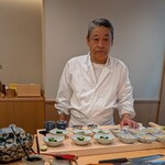 銀座 鮨 しょう介 - 系列から別の大将が応援