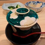 銀座 鮨 しょう介 - 帆立餡茶碗蒸し