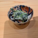 銀座 鮨 しょう介 - ほうれん草白和え
