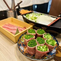 黄金出汁しゃぶと江戸前寿司 肉のあさつ 梅田お初天神店 - 