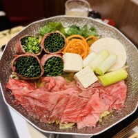 黄金出汁しゃぶと江戸前寿司 肉のあさつ 梅田お初天神店 - 